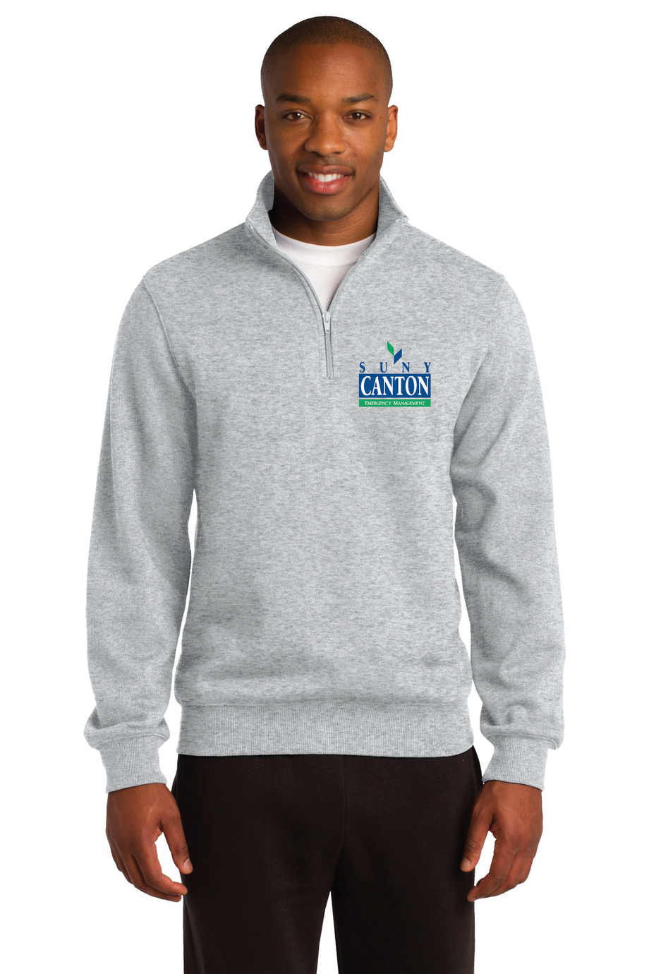 Joe's USA Men's 1/4 Zip Sweatshirt - Athletic Pullover, Sizes XS To 4XL