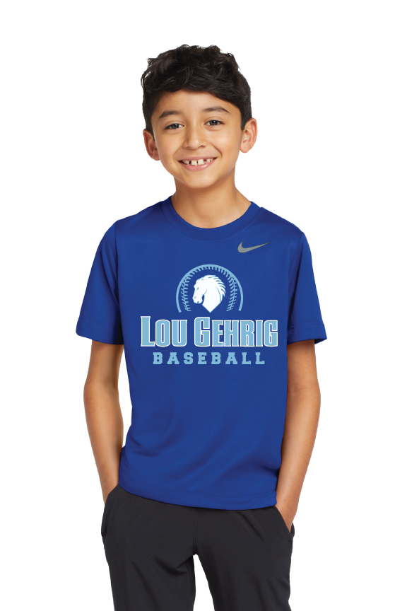 Custom T-Shirts  for Lou Gehrig Iron Horse Baseball