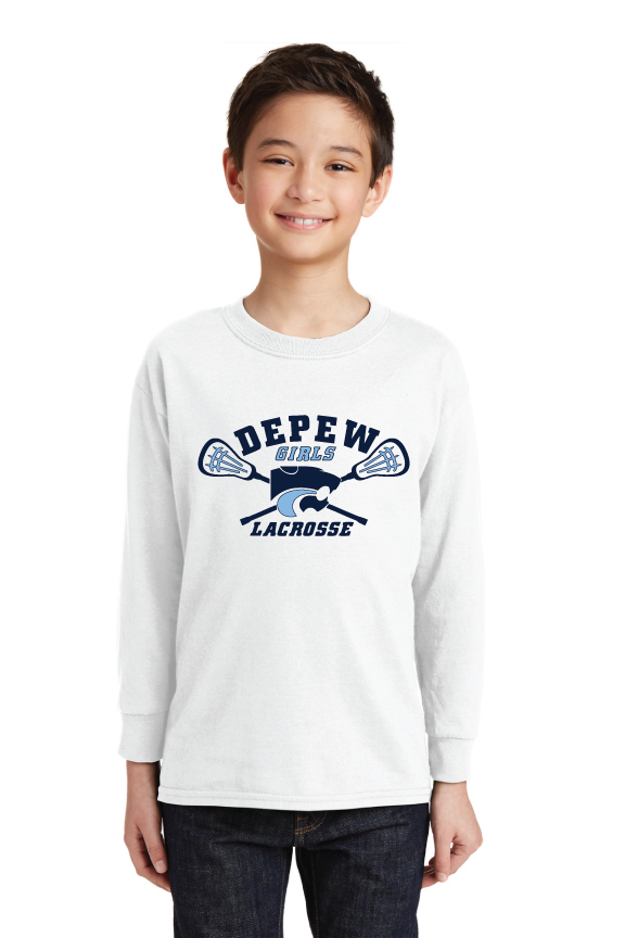 Custom T-Shirts  for Depew Girls Varsity Lacrosse
