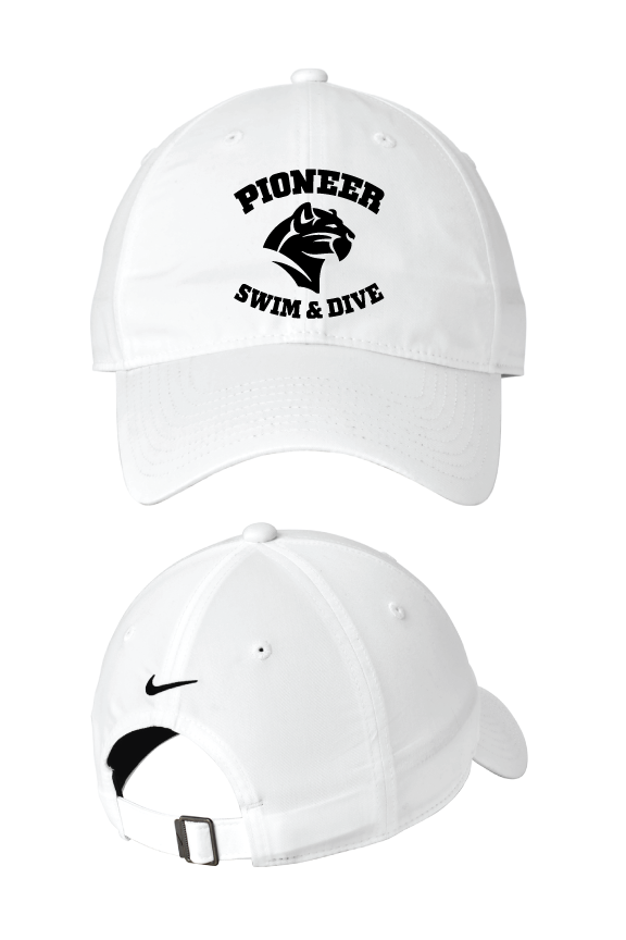 Custom Caps for Pioneer Swim and Dive