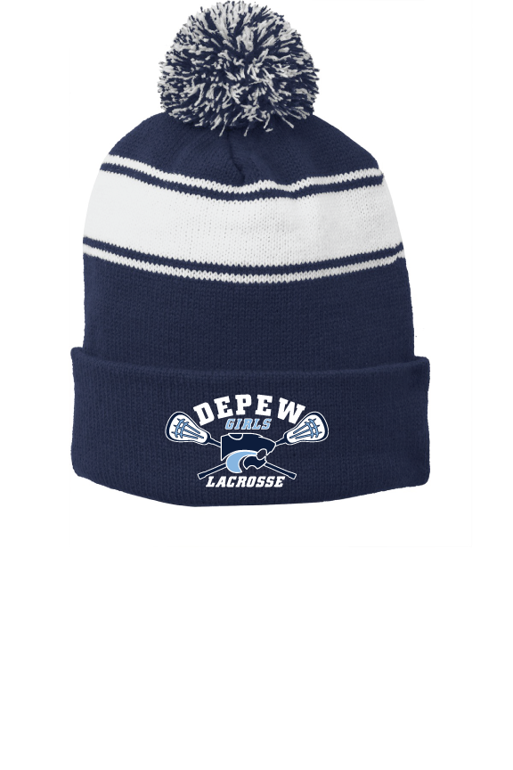 Custom Caps for Depew Girls Varsity Lacrosse