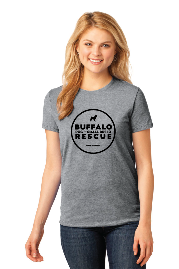 Custom T-Shirts for Buffalo Pug and Small Breed Rescue