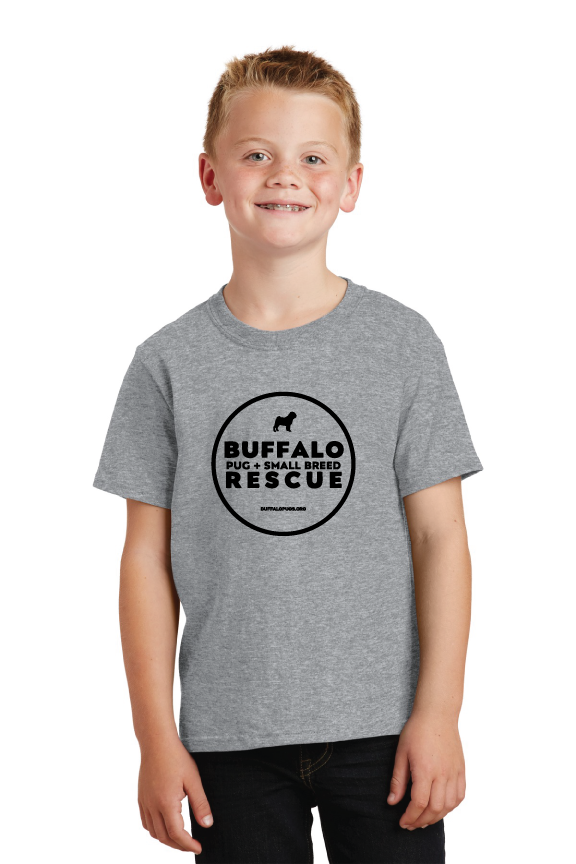 Custom T-Shirts for Buffalo Pug and Small Breed Rescue