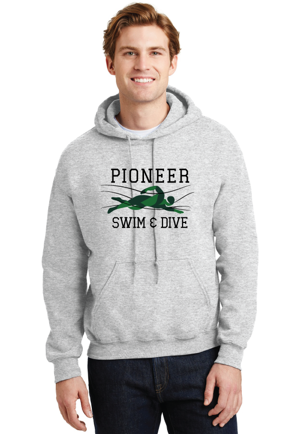 Custom Sweatshirts/Fleece for Pioneer Swim and Dive