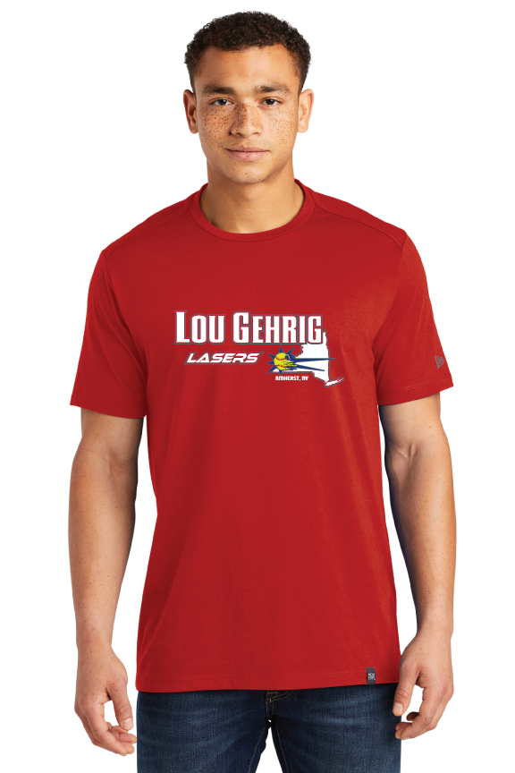 Custom T-Shirts  for Lou Gehrig Lasers Softball