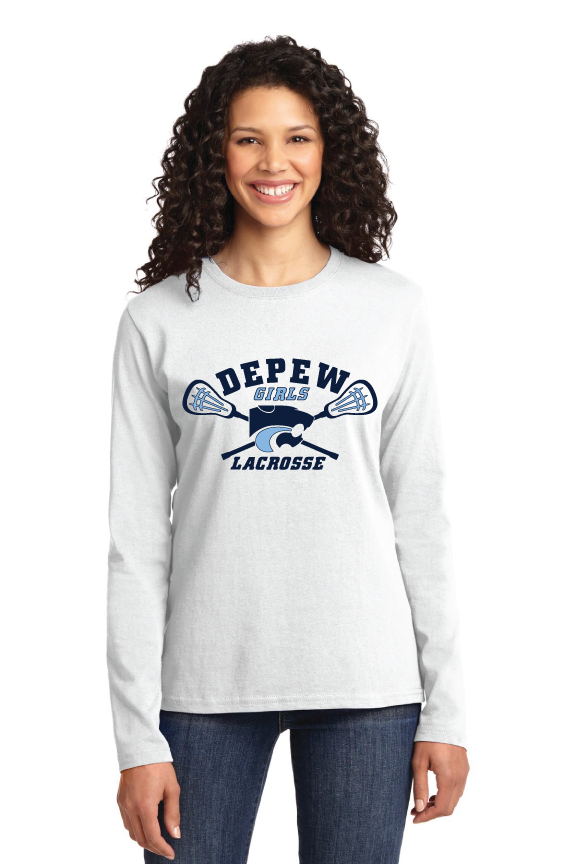 Custom T-Shirts  for Depew Girls Varsity Lacrosse