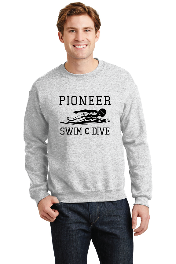Custom Sweatshirts/Fleece for Pioneer Swim and Dive