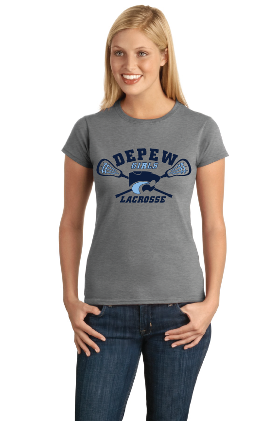 Custom T-Shirts  for Depew Girls Varsity Lacrosse