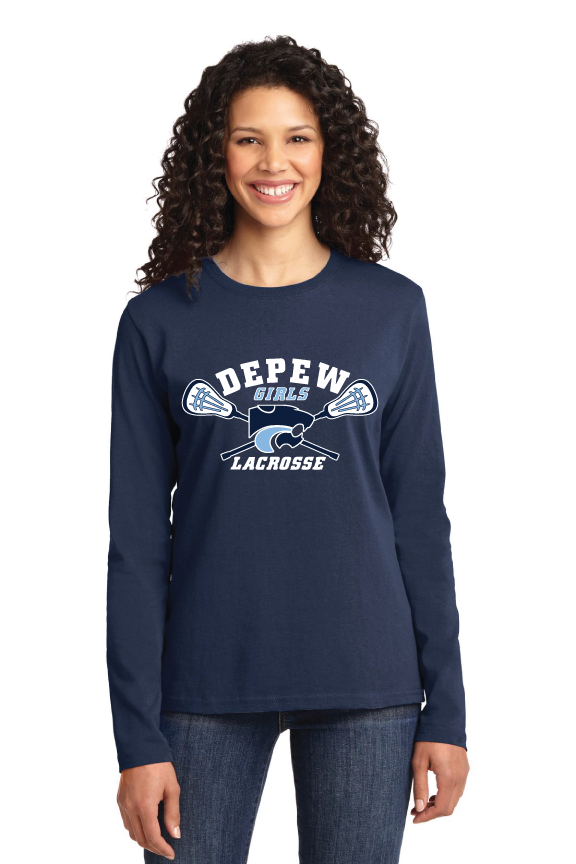 Custom T-Shirts  for Depew Girls Varsity Lacrosse