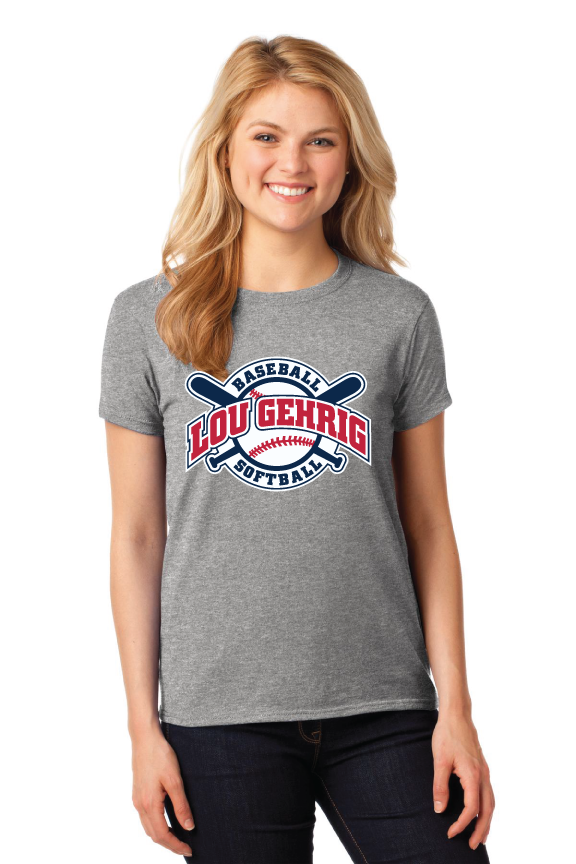 Custom T-Shirts  for Lou Gehrig Baseball and Softball