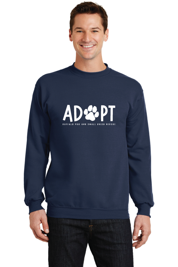 Custom Sweatshirts/Fleece for Buffalo Pug and Small Breed Rescue