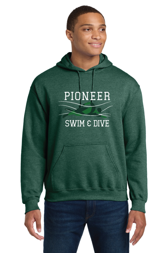 Custom Sweatshirts/Fleece for Pioneer Swim and Dive