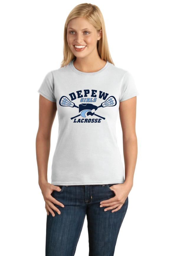 Custom T-Shirts  for Depew Girls Varsity Lacrosse