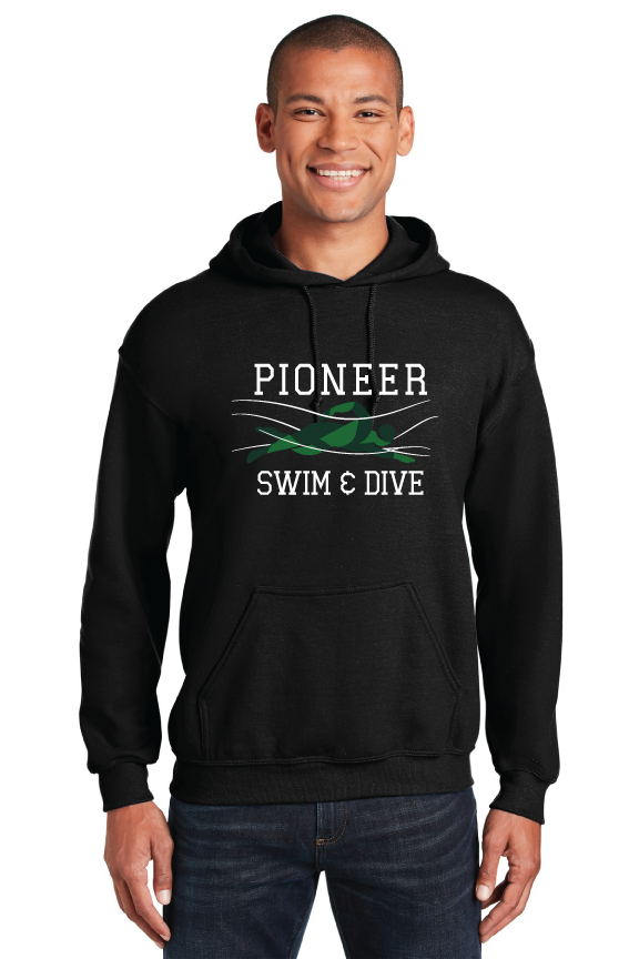 Custom Sweatshirts/Fleece for Pioneer Swim and Dive