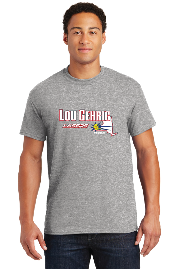 Custom T-Shirts  for Lou Gehrig Lasers Softball