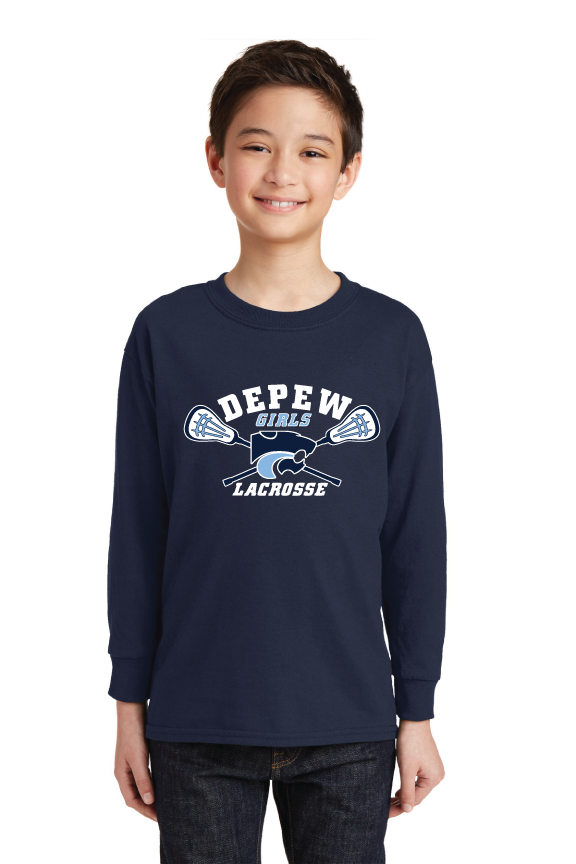 Custom T-Shirts  for Depew Girls Varsity Lacrosse