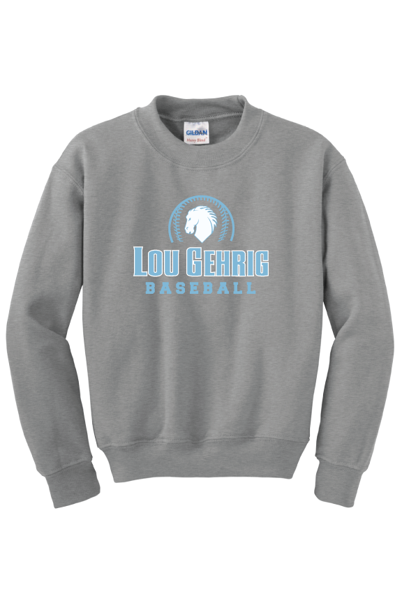 Custom Sweatshirts/Fleece for Lou Gehrig Iron Horse Baseball