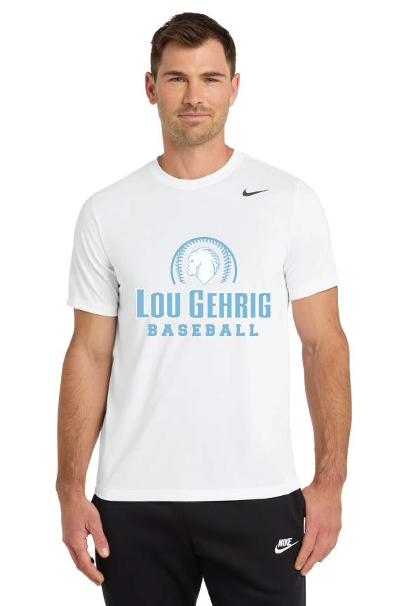 Custom T-Shirts  for Lou Gehrig Iron Horse Baseball