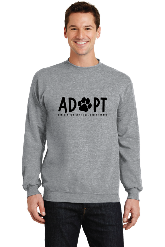 Custom Sweatshirts/Fleece for Buffalo Pug and Small Breed Rescue