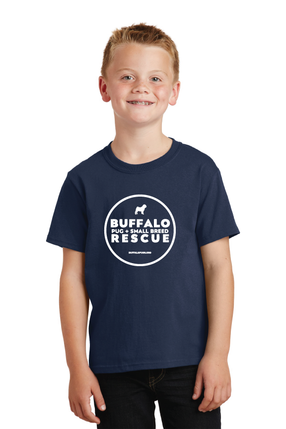 Custom T-Shirts for Buffalo Pug and Small Breed Rescue
