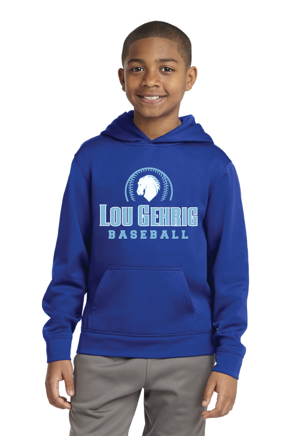 Custom Sweatshirts/Fleece for Lou Gehrig Iron Horse Baseball