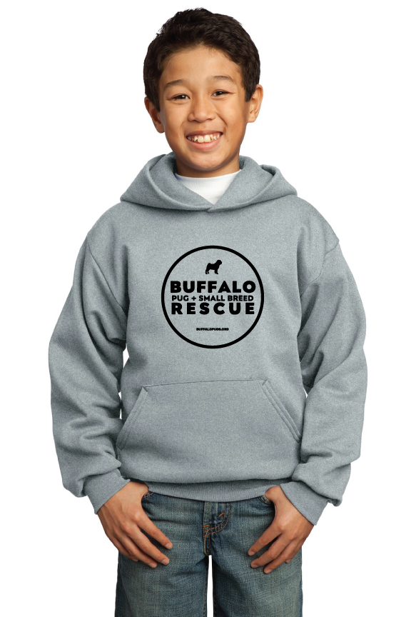 Custom Sweatshirts/Fleece for Buffalo Pug and Small Breed Rescue