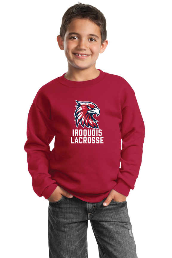Custom Sweatshirts/Fleece for Iroquois Boys Lacrosse