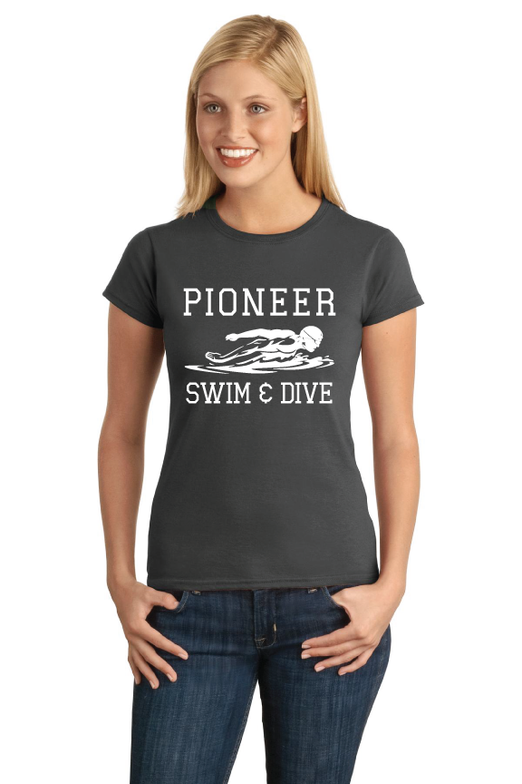 Custom T-Shirts for Pioneer Swim and Dive
