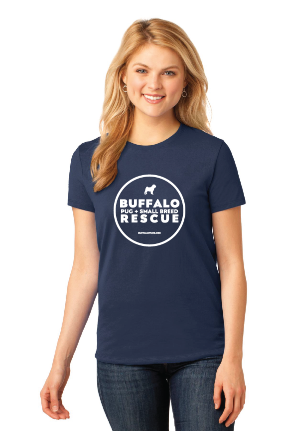 Custom T-Shirts for Buffalo Pug and Small Breed Rescue