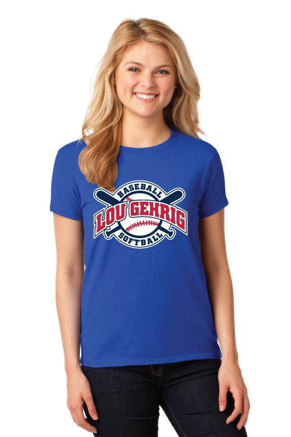 Custom T-Shirts  for Lou Gehrig Baseball and Softball