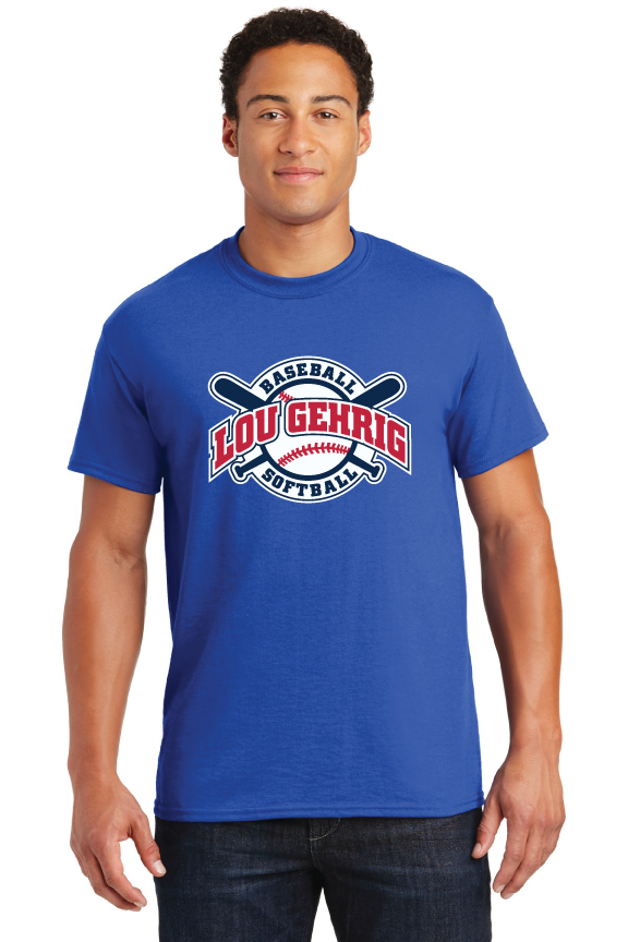 Custom T-Shirts  for Lou Gehrig Baseball and Softball
