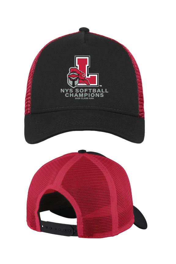 Custom Caps for Lancaster High School Varsity Softball