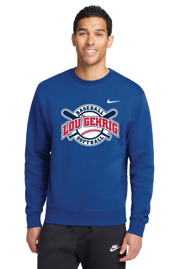 Custom Sweatshirts/Fleece for Lou Gehrig Baseball and Softball