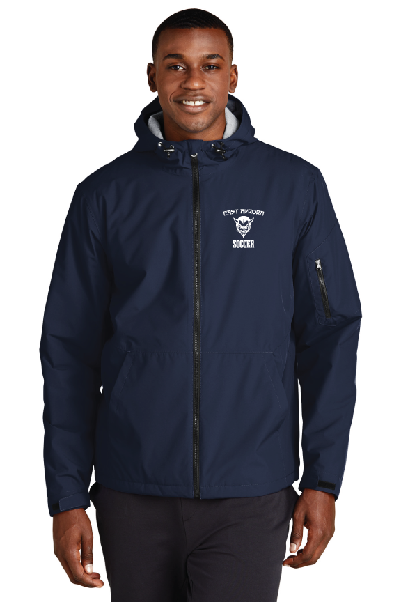 Custom Outerwear for East Aurora Soccer