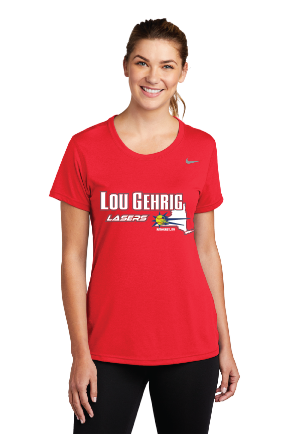 Custom T-Shirts  for Lou Gehrig Lasers Softball